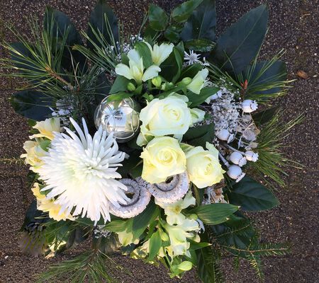 weisses Potpouri - Dezember