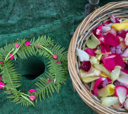 Gestalltung der Urnengruft, Dez.