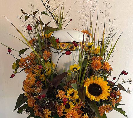 Urnen-Kranz Sonniger Herbstausklang 10.23